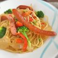 かたかたこ's cooksnap of when they made ジョンソンヴィルのスティックベジパスタ.