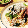 hichtakk's cooksnap of when they made 簡単♪桜えびの和風スパゲッティ….