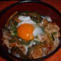 Jock's cooksnap of when they made ゴーヤ豚丼☆.