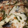 kimimaruo's cooksnap of when they made フライパンで☆鮭のちゃんちゃんチーズ焼き.