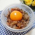 メルティローズ's cooksnap of when they made 卵かけオムライス.