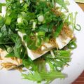 はるるるる♪'s cooksnap of when they made 香ばしい揚げジャコと水菜のお豆腐サラダ★.