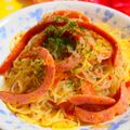 happymiina's cooksnap of when they made ジョンソンヴィルのスティックベジパスタ.