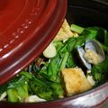 Giant corn's cooksnap of when they made あさりと小松菜のにんにくオイル蒸し煮.
