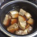 りん粉's cooksnap of when they made 【衝撃】短時間！炊飯器で豚の角煮♪.