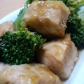 れおいち's cooksnap of when they made やわらか～鶏肉とブロッコリーの黒糖煮♡.