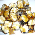 monemaruku's cooksnap of when they made なすのはさみ揚げ.