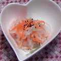 volvol's cooksnap of when they made 簡単紅白なます♪柚子胡椒風味.