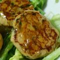 ぴょん吉Cafe's cooksnap of when they made 簡単!ふわとろ鶏肉の豆腐つくねハンバーグ.