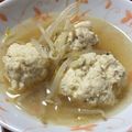 ひなのやぁ's cooksnap of when they made ＊梅しそ豆腐団子の満腹ヘルシースープ＊.
