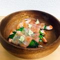 shiirao's cooksnap of when they made サーモン刺身の大葉ベーコン巻き～あぶり～.