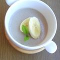 ルルエル's cooksnap of when they made バナナのレアチーズプリン.