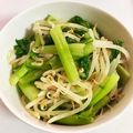 WAKANA21's cooksnap of when they made レンジで簡単☆常備菜に☆小松菜のナムル.