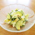 pali's cooksnap of when they made 糖質ｵﾌ.生ｽﾞｯｷｰﾆのたまごｻﾗﾀﾞ.