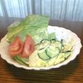 東方朔's cooksnap of when they made ✿マヨネーズ不要☆さつまいものサラダ✿.