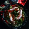 のみたま's cooksnap of when they made おソトで作るミックスパエリア.