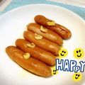 ゅぇっ's cooksnap of when they made 茹でウインナーのレモン生姜醤油〜簡単で謝.