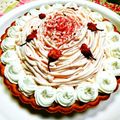 perfume576's cooksnap of when they made ❀桜のモンブランタルト❀.