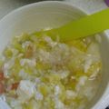 クック1L6OF8☆'s cooksnap of when they made 幼児食♡キャベツとしらすの雑炊.