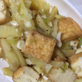 ちかりん（＾＾）'s cooksnap of when they made 桜エビ・じゃがいもと厚揚げのガリバタ炒め.