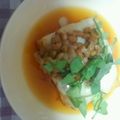 チームひとり's cooksnap of when they made レンチンで手軽に！厚揚げ納豆チーズ.