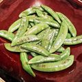 胃が宇宙's cooksnap of when they made スナップえんどう☆マヨ炒め.