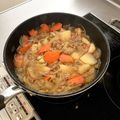 ののめの's cooksnap of when they made ～優しい味～挽き肉で作る 簡単 肉じゃが.