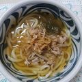 イチゴ、イチゴ。's cooksnap of when they made 簡単☆肉うどんの「肉」.