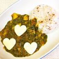 tomoligaya's cooksnap of when they made ほうれん草のカレー サグカレー.