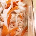 クックYGFKGR☆'s cooksnap of when they made 2色のにんじん入り・なます.