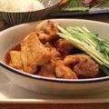 モグミ's cooksnap of when they made 鶏と水菜のめんつゆ煮.