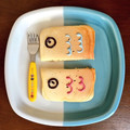 aikey's cooksnap of when they made 簡単!いつものﾎｯﾄｹｰｷが鯉のぼりに♪.