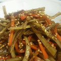 sa1201's cooksnap of when they made 簡単小鉢♪ごぼうと人参のきんぴら.
