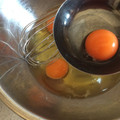 ♡りりたん♡'s cooksnap of when they made 汚れない卵白と卵黄の分け方.