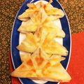 パンキーちゃん♬'s cooksnap of when they made こどもの日に兜の春巻き♪お弁当にも♪.