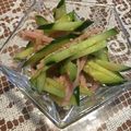 runrun0504's cooksnap of when they made 切るだけ♪キュウリとハムのナムル☆.