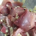 かお1200's cooksnap of when they made オカズに、ツマミに！ブリと胡麻油のネギ塩.