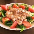 匿名ニャンキャット's cooksnap of when they made 豆腐＆ツナ混ぜるだけサラダ？和え物？.
