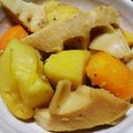 meikun0126's cooksnap of when they made 鶏モモ肉と春野菜の煮物.