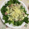 nanaran's cooksnap of when they made 旨☆シーザーラー油でアボカドと卵のサラダ.