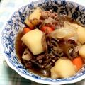 kuuminnie's cooksnap of when they made 簡単！美味しい肉じゃが.