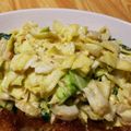 ィクラちゃん's cooksnap of when they made キャベツと貝割れのマヨチーズサラダ☆.