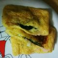 ユッキー1119's cooksnap of when they made ◆もち&チーズ&大葉◆油揚げ詰め.