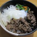 daikanon's cooksnap of when they made 給食よりうまいママの野菜たっぷりビビンバ.