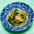 tokotann's cooksnap of when they made 水菜と油揚げの煮浸し.