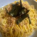柴犬のお顔☆'s cooksnap of when they made ☆ツナと玉ねぎのにんにく醤油パスタ☆.