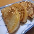 kaori238's cooksnap of when they made 大根ステーキ＊バタポン風味＊.