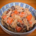 ｅｋ４'s cooksnap of when they made 里芋としめじ・竹輪のあったか味噌煮♪.