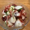 makooooo10's cooksnap of when they made 大葉とタコのアテ.