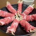 ☆GSSQHY☆'s cooksnap of when they made もやしの豚しゃぶ肉巻き☆簡単レンチン.